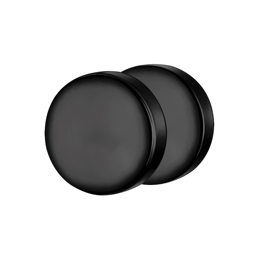 True Rebels Kolczyki Stal nierdzewna Czarny 1 ct Męskie