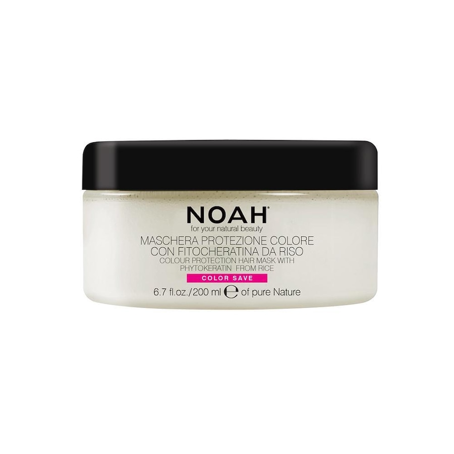 Noah COLOR PROTECTION HAIR MASK WITH FITOKERATIN FROM RICE Maseczki nawilżające 200 ml