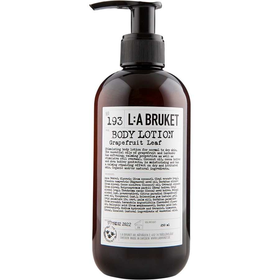 L:A BRUKET 193 Body Lotion Grapefruit Leaf Balsamy do ciała 240 ml Damski