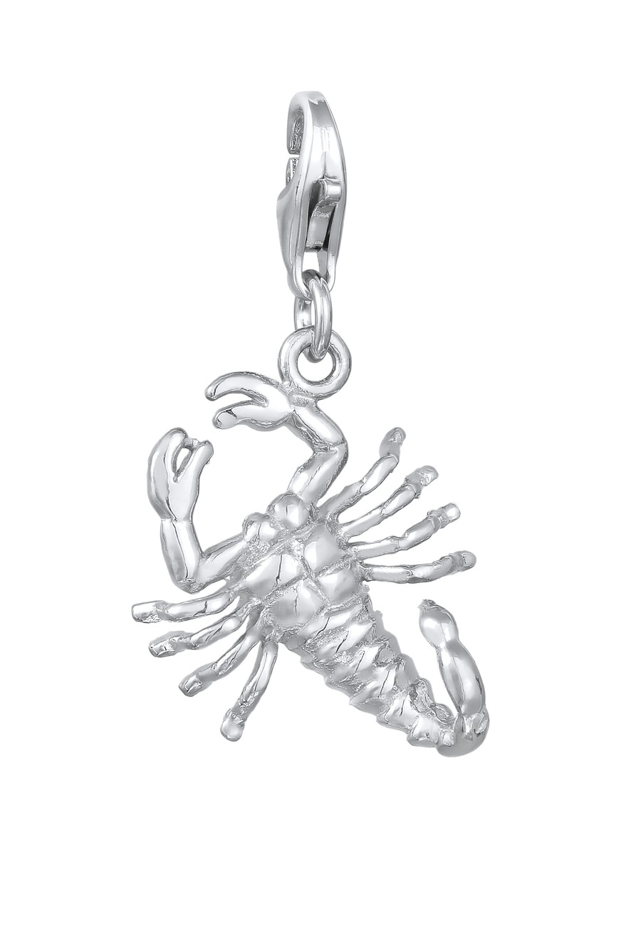 Nenalina Damski wisiorek zodiakalny Skorpion ze srebra próby 925 Sterling Silver Wisiorki 1 ct