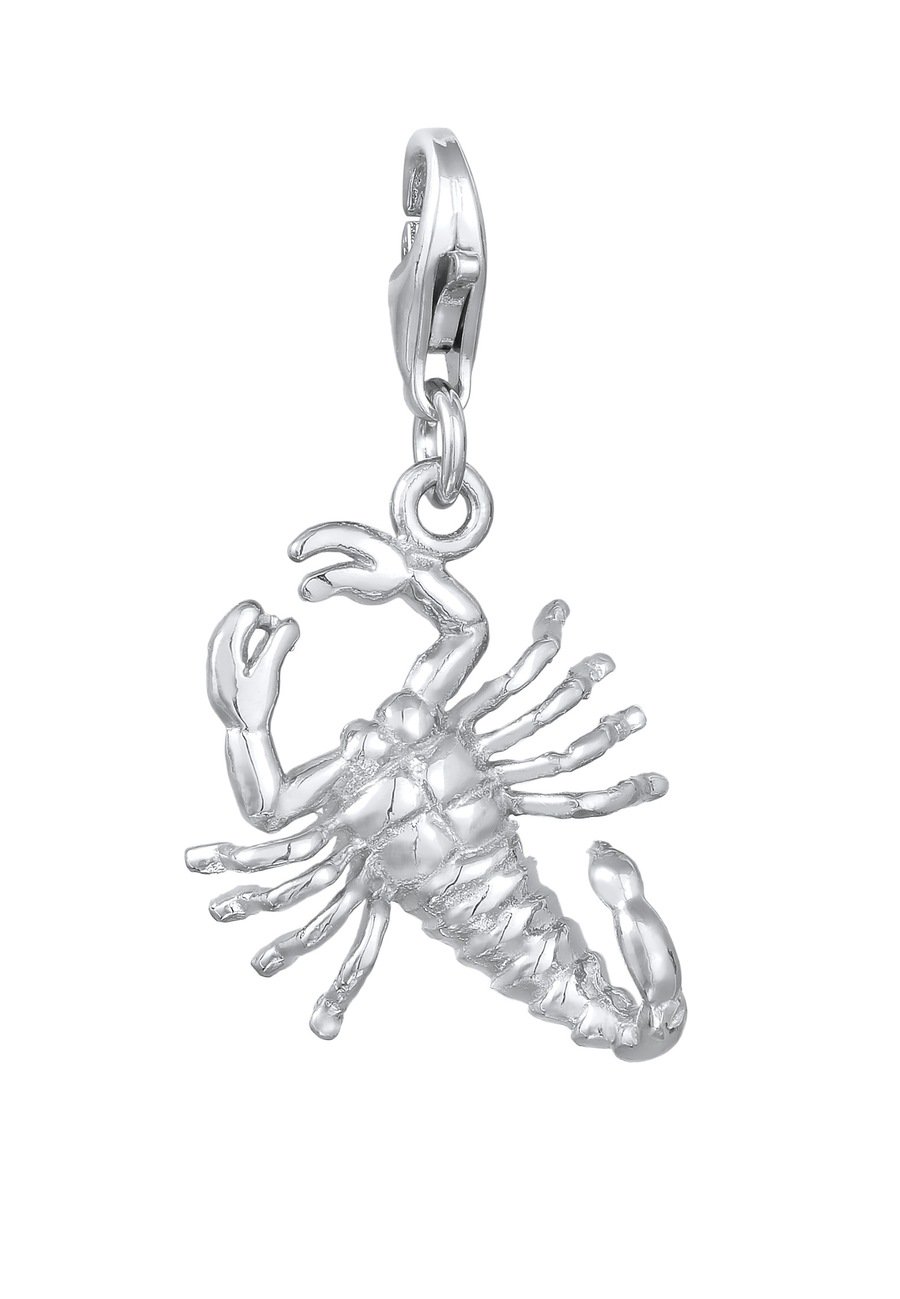 Nenalina Damski wisiorek zodiakalny Skorpion ze srebra próby 925 Sterling Silver Wisiorki 1 ct