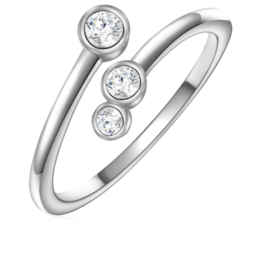 Glanzstücke München Pierścionek z Srebro wysokiej próby w Srebrny Pierścionki 1 ct Damski