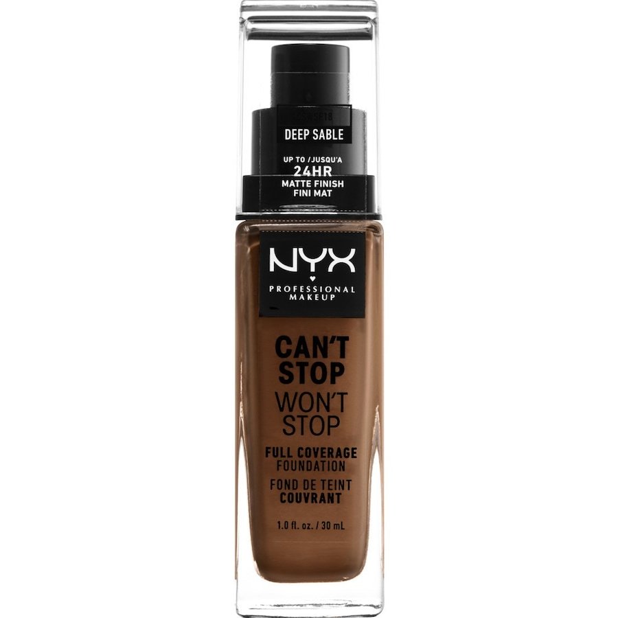 NYX Professional Makeup Ślub Nr 29 Mahogany 30 ml Podkłady 35 - DEEP SABLE
