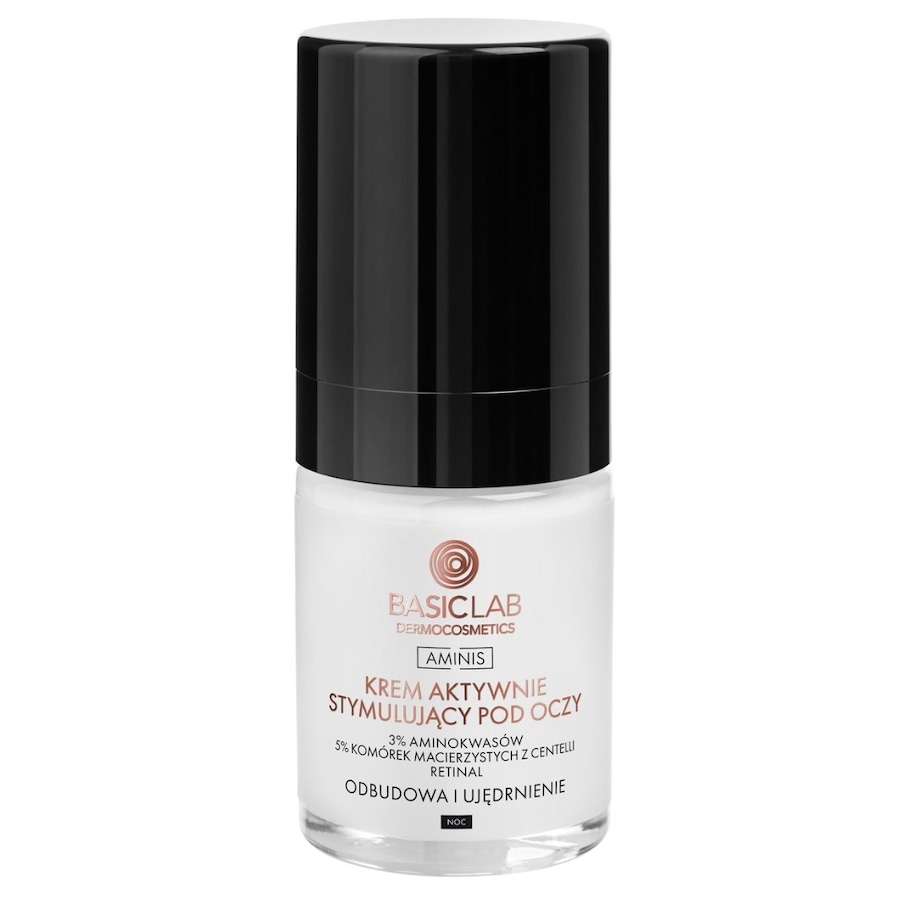 BasicLab AKTYWNIE STYMULUJĄCY KREM POD OCZY Kremy pod oczy 18 ml