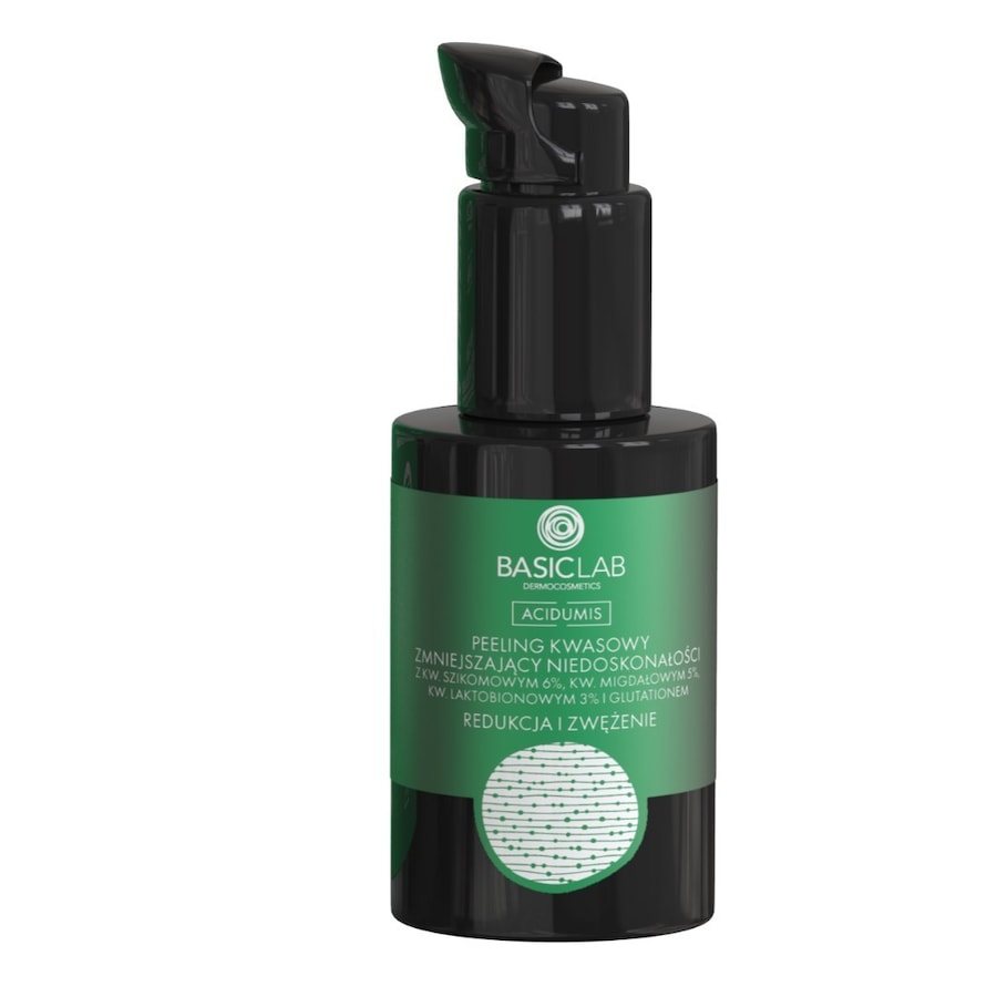 BasicLab PEELING KWASOWY ZMNIEJSZAJĄCY NIEDOSKONAŁOŚCI Peeling do twarzy 30 ml