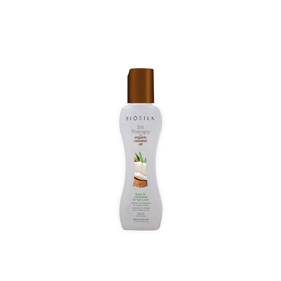 Biosilk Silk Therapy with Natural Coconut Oil Leave-In Treatment Odżywki bez spłukiwania 67 ml