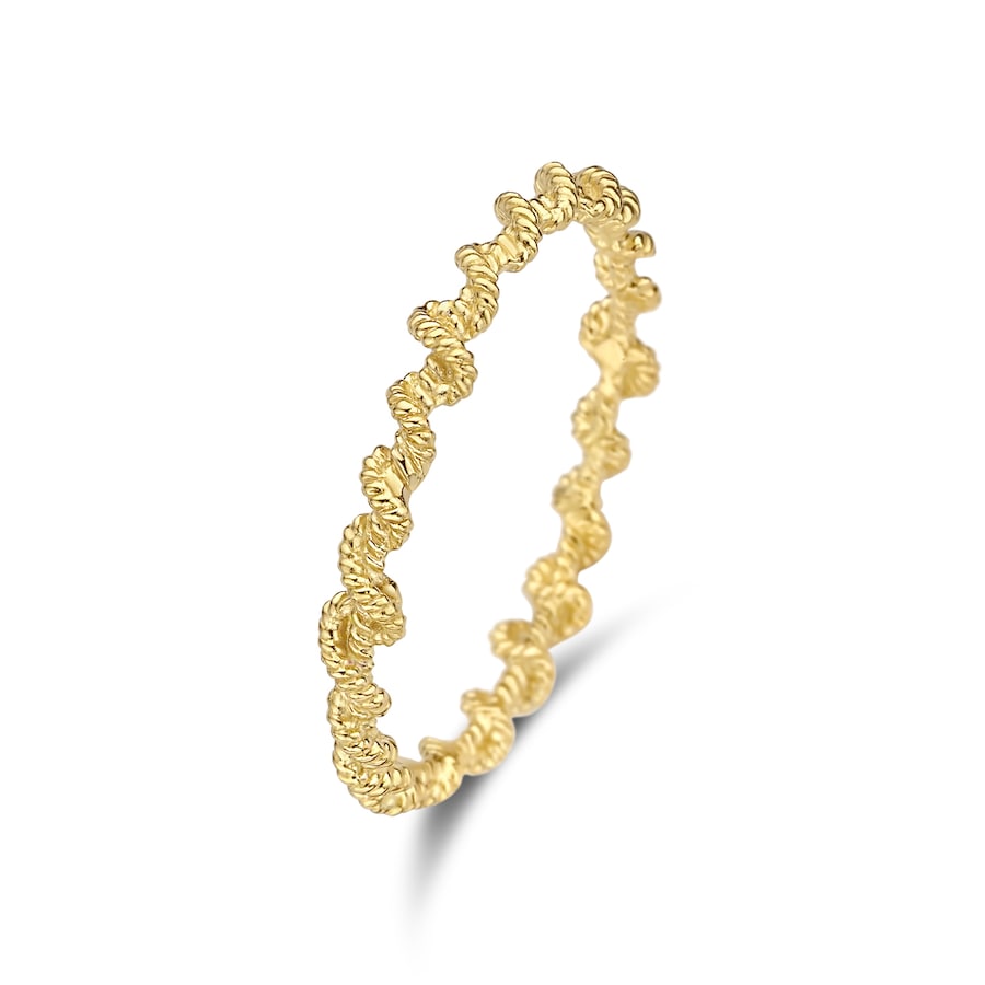 Violet Hamden Pierścionek Violet Hamden Sisterhood Twisted Lunar - 925 sterling silver i pozłacany Pierścionki 1 ct Damski