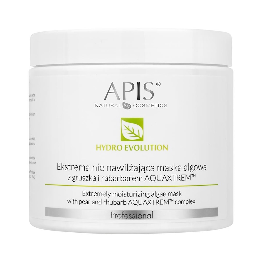 Apis HYDRO EVOLUTIONEkstremalnie nawilżająca maska algowa z gruszką i rabarbarem AQUAXTREM™ / 200 g Maseczki nawilżające Damski