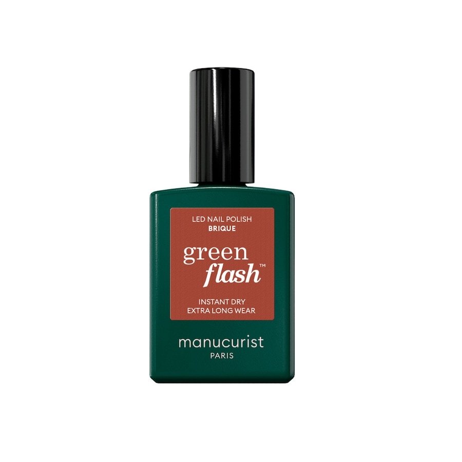 manucurist green flash Flash Instant Dry Extra Long Wear Lakiery do paznokci 15 ml POMARAŃCZOWY
