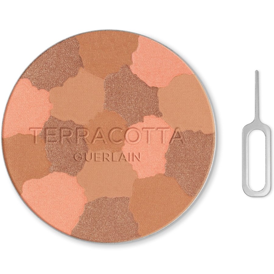 Guerlain Terracotta Light Puder z 96% składników pochodzenia naturalnego Wkład wymienny Konturowanie twarzy 10 g 03 Medium Warm