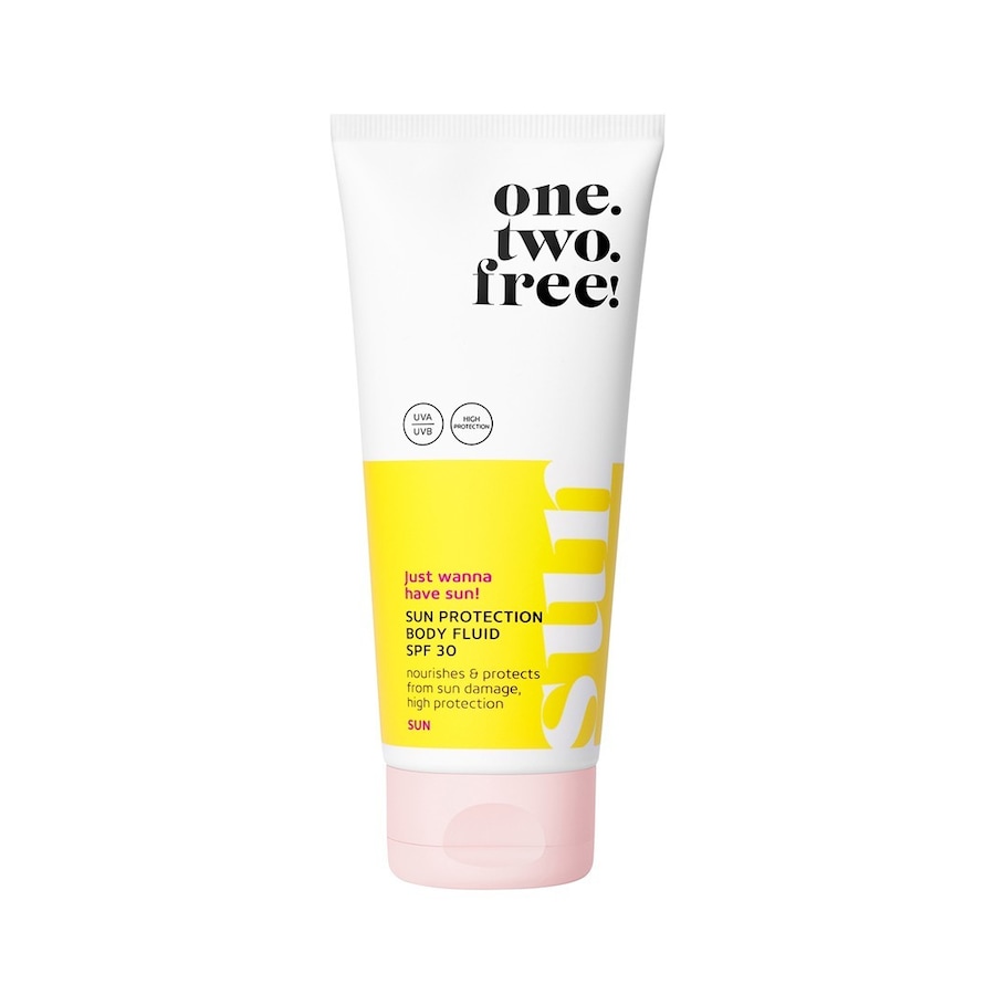 one.two.free! Ochrona przeciwsłoneczna Fluid do ciała SPF 30 200 ml