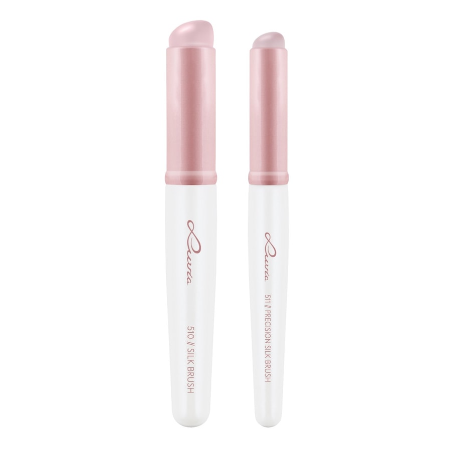 Luvia Silk Brush Duo - Candy Zestawy pędzli do makijażu 1 ct 1 szt.