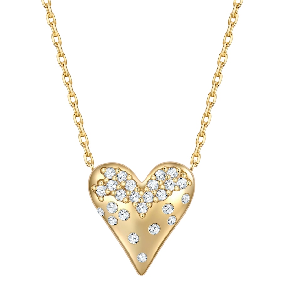 Glanzstücke München Łańcuszek Srebro wysokiej próby Żółte złoto Naszyjniki 1 ct Damski