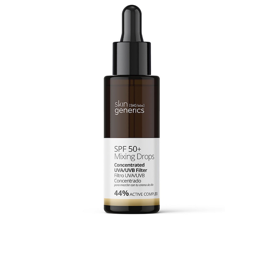 Skin Generics MIXING DROPS Koncentrat filtrów UVA/UVB SPF50+ Ochrona przeciwsłoneczna 30 ml
