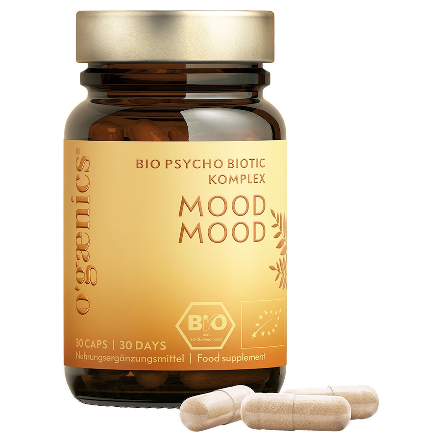 Ogaenics MOOD MOOD Bio Psycho Biotic Komplex Suplementy diety 30 ct