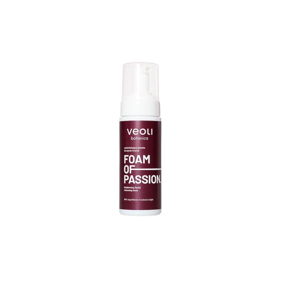 Veoli Botanica FOAM OF PASSION Rozświetlajca pianka do mycia twarzy Pianki do twarzy 150 ml