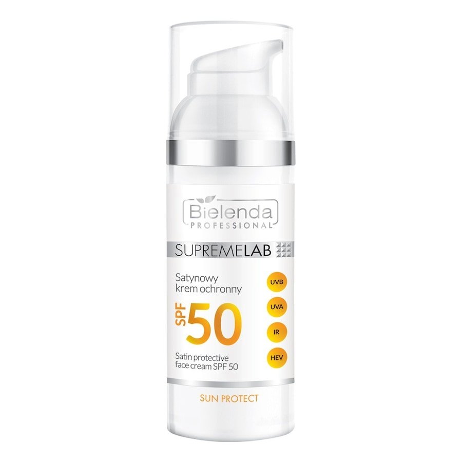 Bielenda Professional Satynowy krem ochronny SPF50 Kremy do twarzy 50 ml