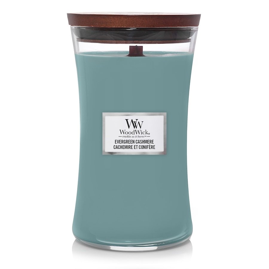 WoodWick GLAS DUŻY KASZMIR EVERGREEN Świeczki 609 g