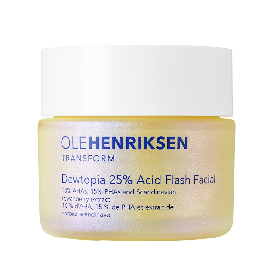 Ole Henriksen Transform Dewtopia 25% Acid Flash Facial - Maska złuszczająca do twarzy Maseczki przeciwzmarszczkowe 50 ml