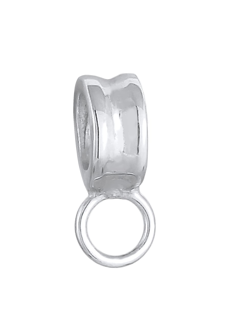 Nenalina Damski nośnik charmsów koralików Basic ze srebra próby 925 Sterling Silver Wisiorki 1 ct