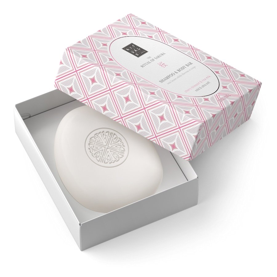 Rituals The Ritual of Sakura - Kostka do mycia ciała i włosów Mydła 100 g