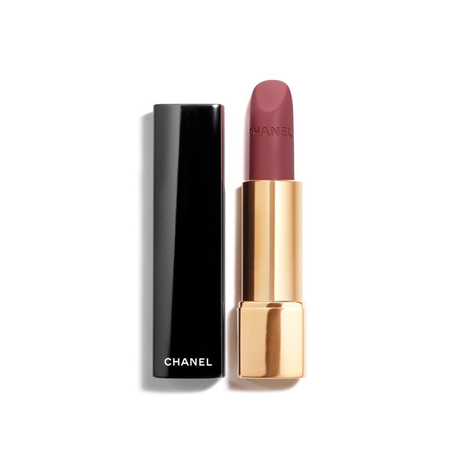 CHANEL ROUGE NOIR VELVET ŚWIETLISTA, MATOWA POMADKA Szminki 3,5 g 71 RUPTURISTE