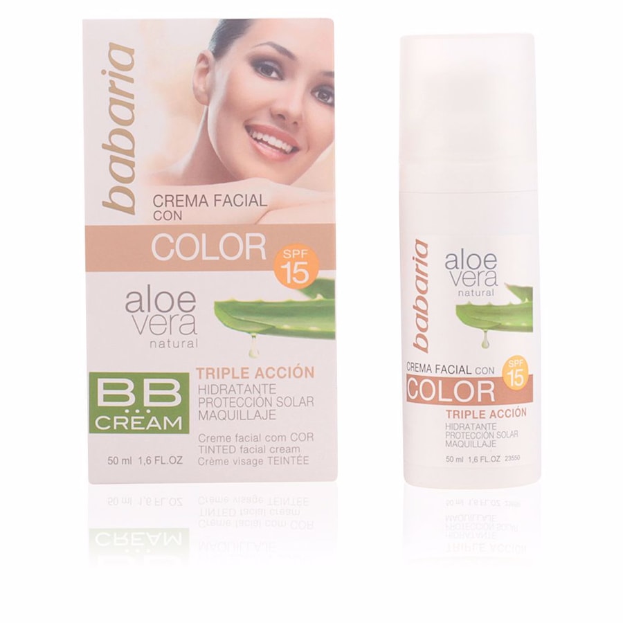 Babaria ALOE VERA BB cream SPF15 Kremy BB i CC 50 ml