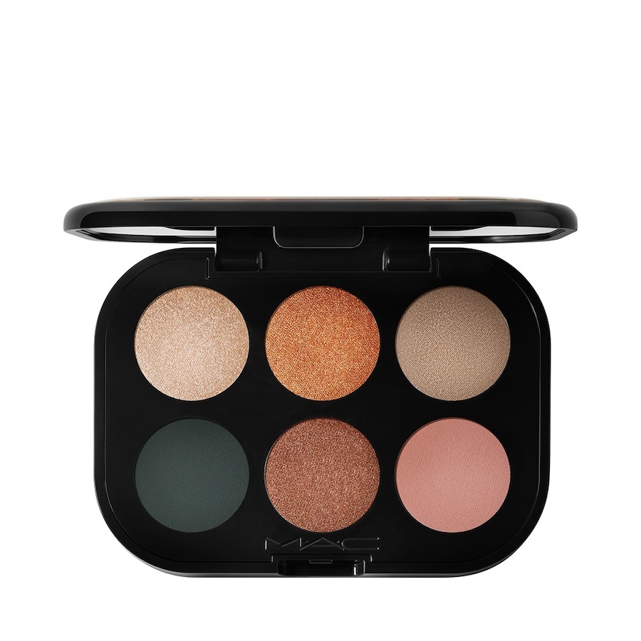 MAC Connect In Colour X6 Eye Shadow Palette Cienie do powiek 6,25 g Bronze Influence