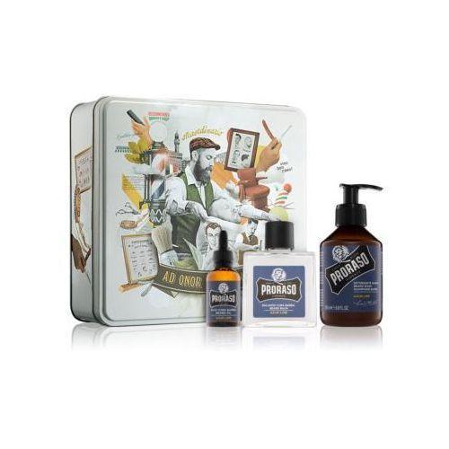 PRORASO Vintage Beard Care set Azur & Lime Akcesoria do pielęgnacji 1 ct
