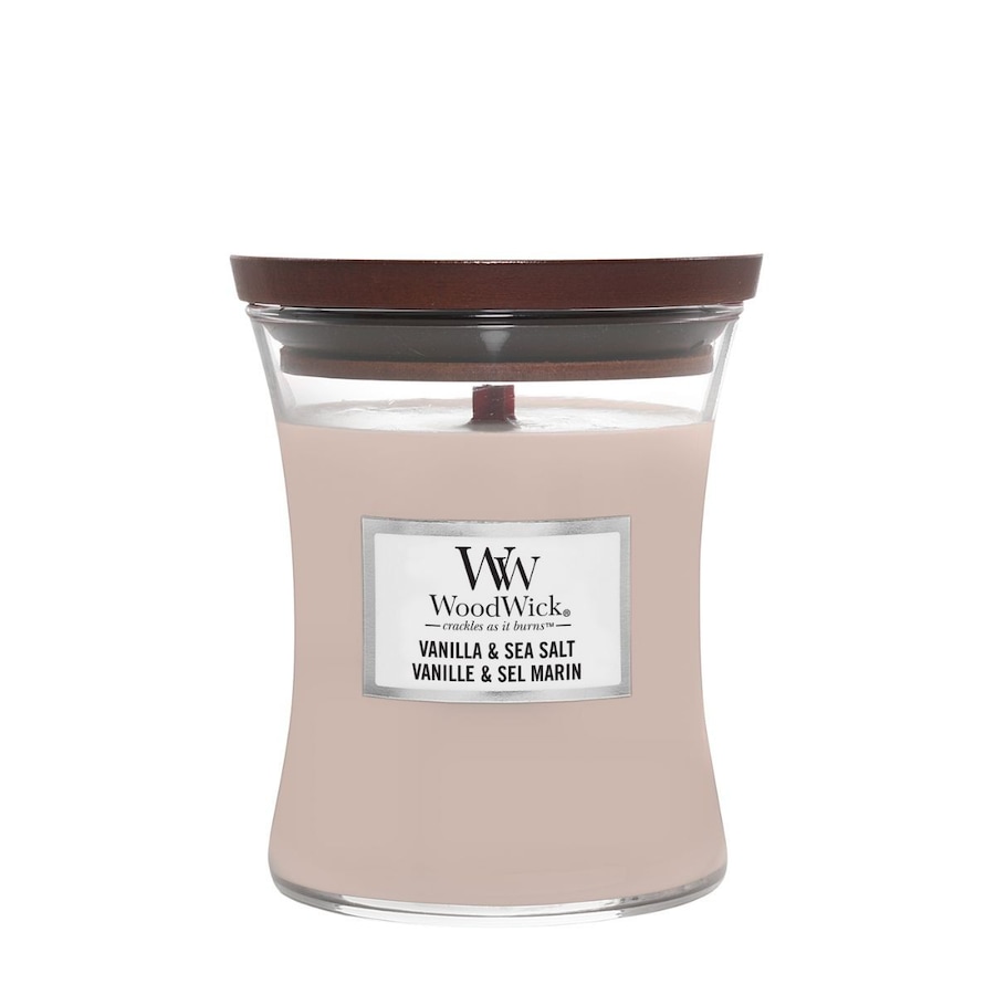 WoodWick ŚWIECA ŚREDNIA VANILLA & SEA SALT Świeczki 658 g