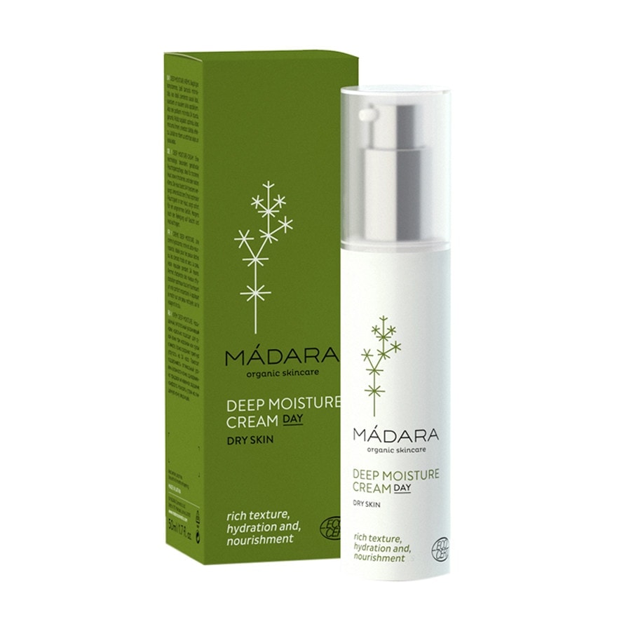 Madara Deep Moisture DEEP MOISTURE Odżywczy krem do skóry suchej i bardzo suchej Kremy do twarzy 50 ml