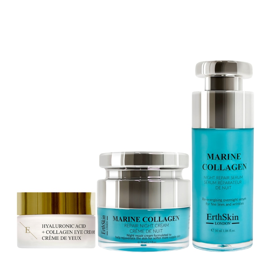 ErthSkin London Zestaw do naprawy oczu i oczu w nocy Kremy na noc 1 ct Damski