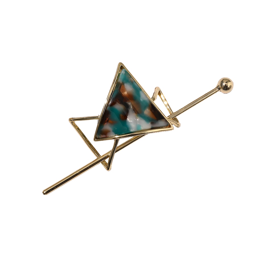 Chris Rubin Cora Spinka do włosów Klamry i spinki do włosów 1 ct Czarny Damski