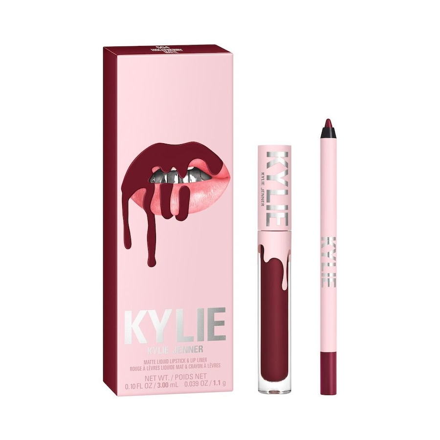 KYLIE COSMETICS Kylie Cosmetics Matte Lip Kit Zestawy do makijażu ust 4,25 g 504 – Hollyberry
