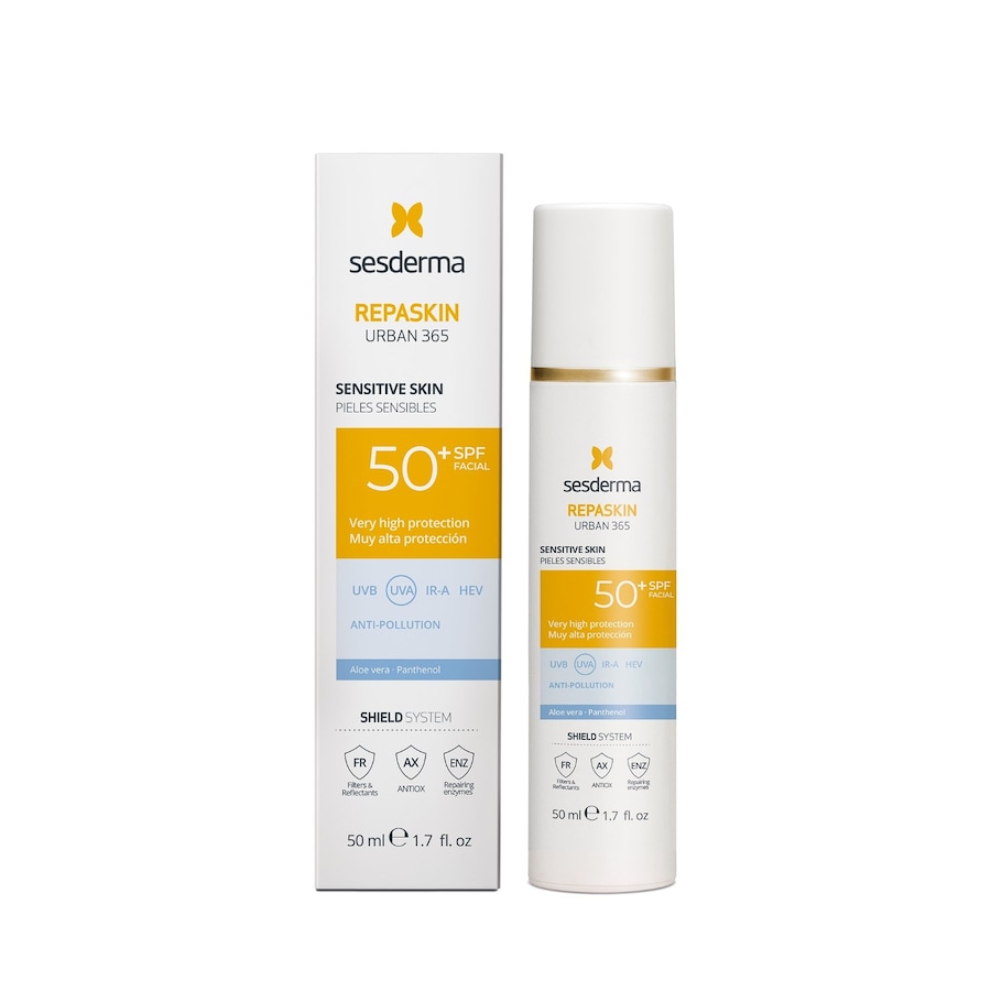 Sesderma Przeciwsłoneczny krem do twarzy REPASKIN URBAN 365 Sensitive SPF50+/ Przeciwsłoneczny krem do skóry wrażliwej REPASKIN URBAN 365 Sensitive SP