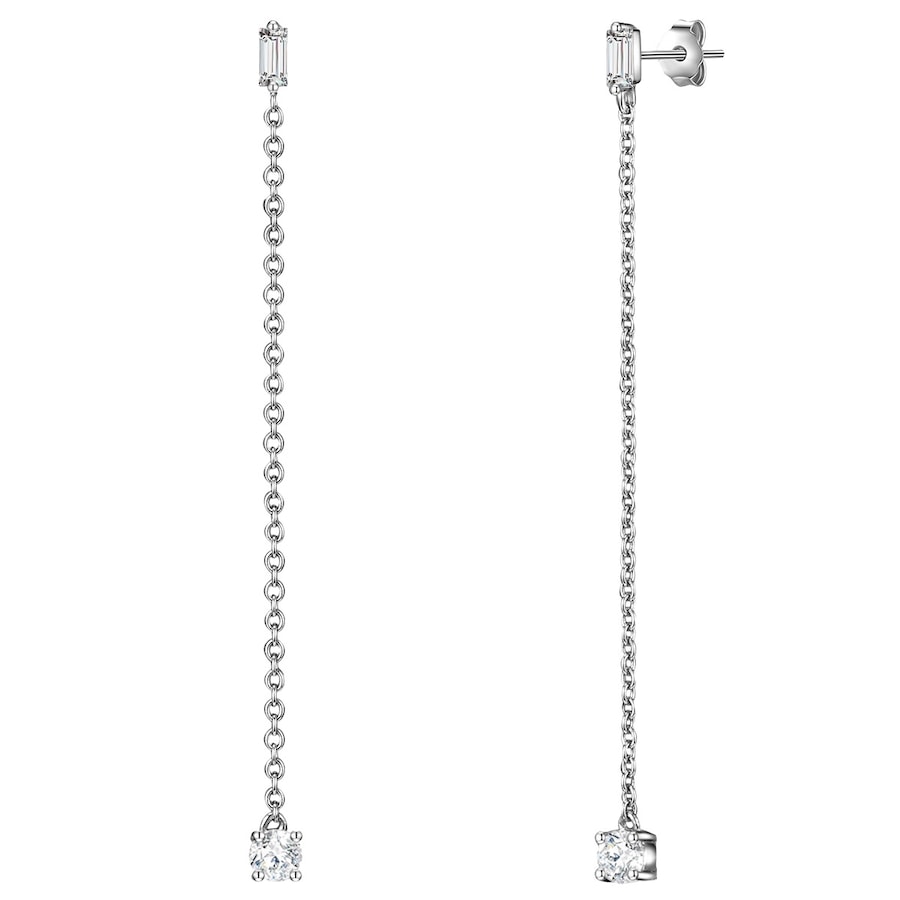 Glanzstücke München Kolczyki wiszące srebrne srebro wysokiej próby Cyrkonia srebrny 1 ct Damski