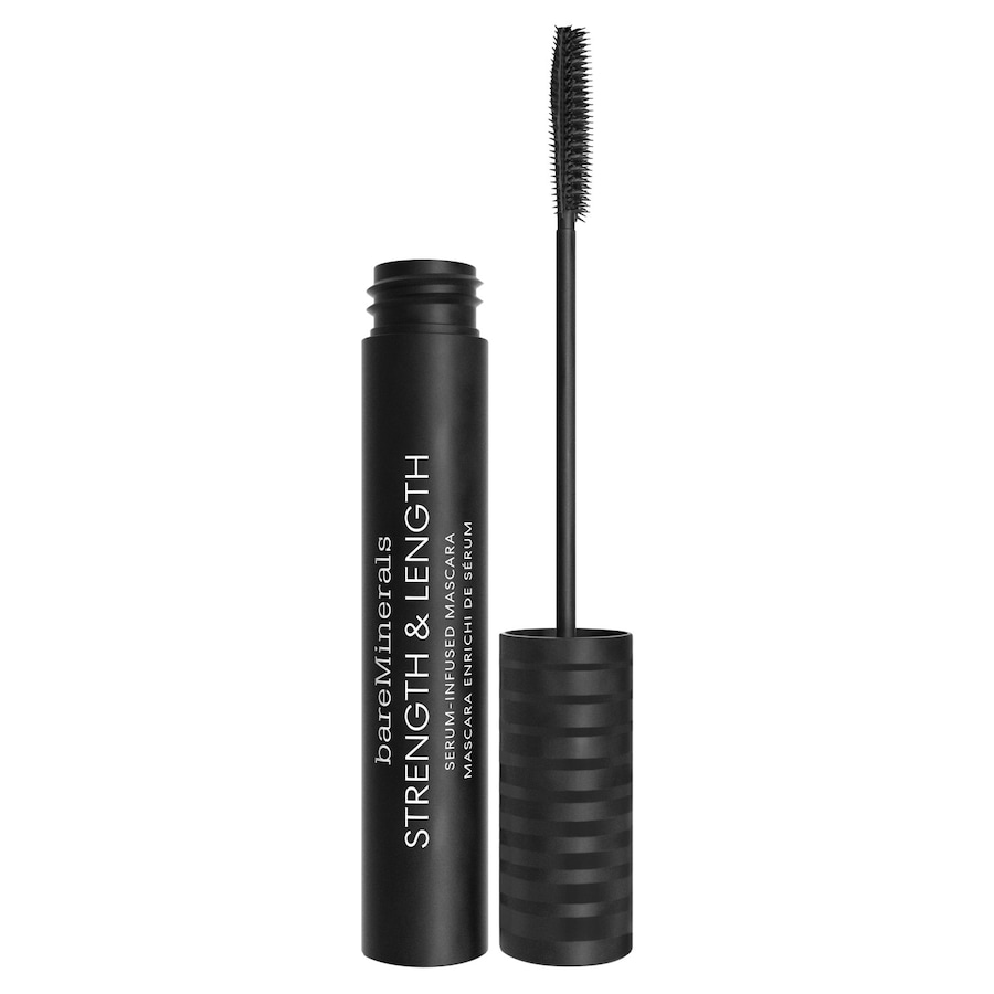bareMinerals Strength & Length Serum-Infused Mascara Tusze do rzęs 8 ml BLACK - BLACK