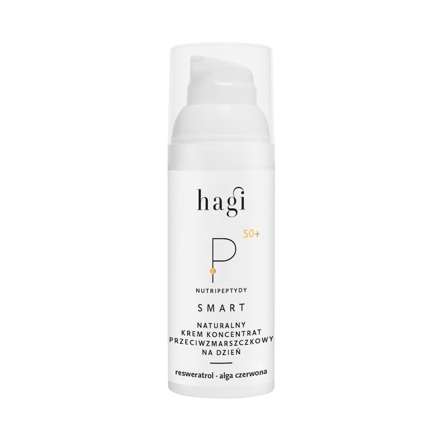 Hagi Cosmetics P - KREM NA DZIEŃ Z NUTRIPEPTYDAMI Kremy przeciwzmarszczkowe 50 ml