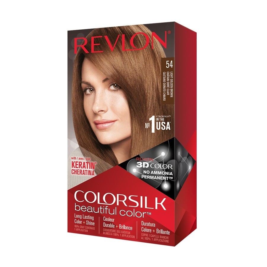 Revlon ColorSilk Beautiful Color Farby do włosów 1 ct Brązowy