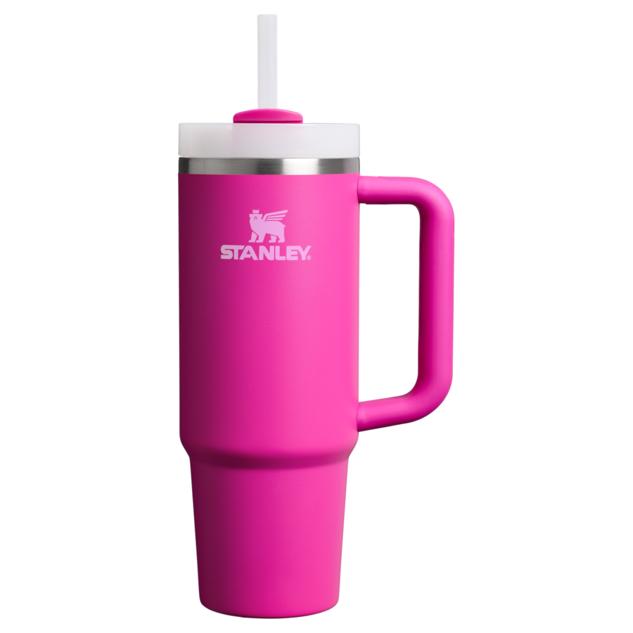Stanley Kubek ze słomką - 0,89L - THE QUENCHER H2.0 FLOWSTATE™ TUMBLER Butelki 1 ct Różowy