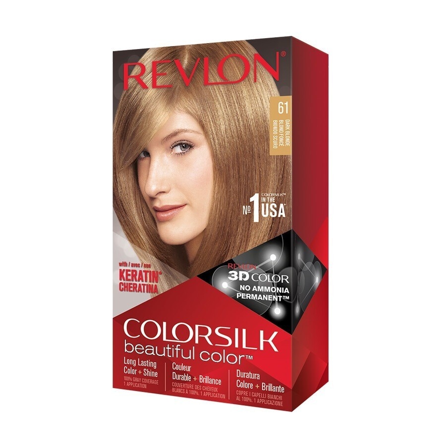 Revlon ColorSilk Beautiful Color Farby do włosów 1 ct Jasnobrązowy