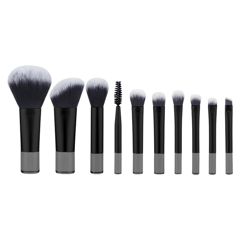 Technique Pro Petite Glow Brush Travel Set Zestawy pędzli do makijażu 10 ct Czarny