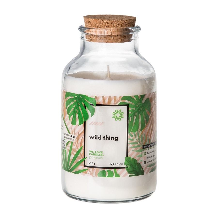 WE LOVE CANDLES Wild thing Świeczki 420 g