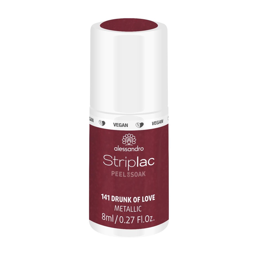 Alessandro Striplac STRIPLAC PEEL OR SOAK - VEGE Lakiery do paznokci 8 ml 141 - DRUNK OF LOVE