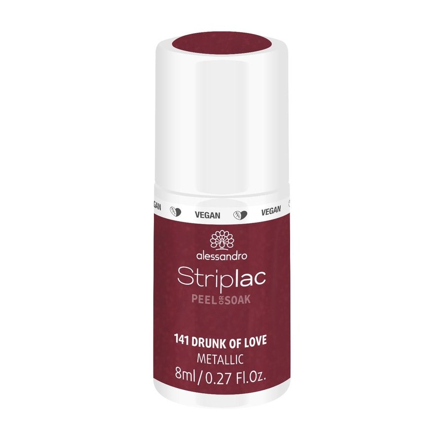Alessandro Striplac STRIPLAC PEEL OR SOAK - VEGE Lakiery do paznokci 8 ml 141 - DRUNK OF LOVE