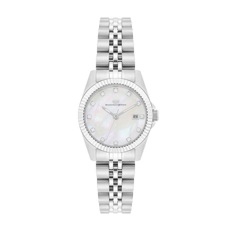 Rhodenwald & Söhne Zegarek Cassina Stal nierdzewna Srebrny Zegarki damskie 1 ct Damski