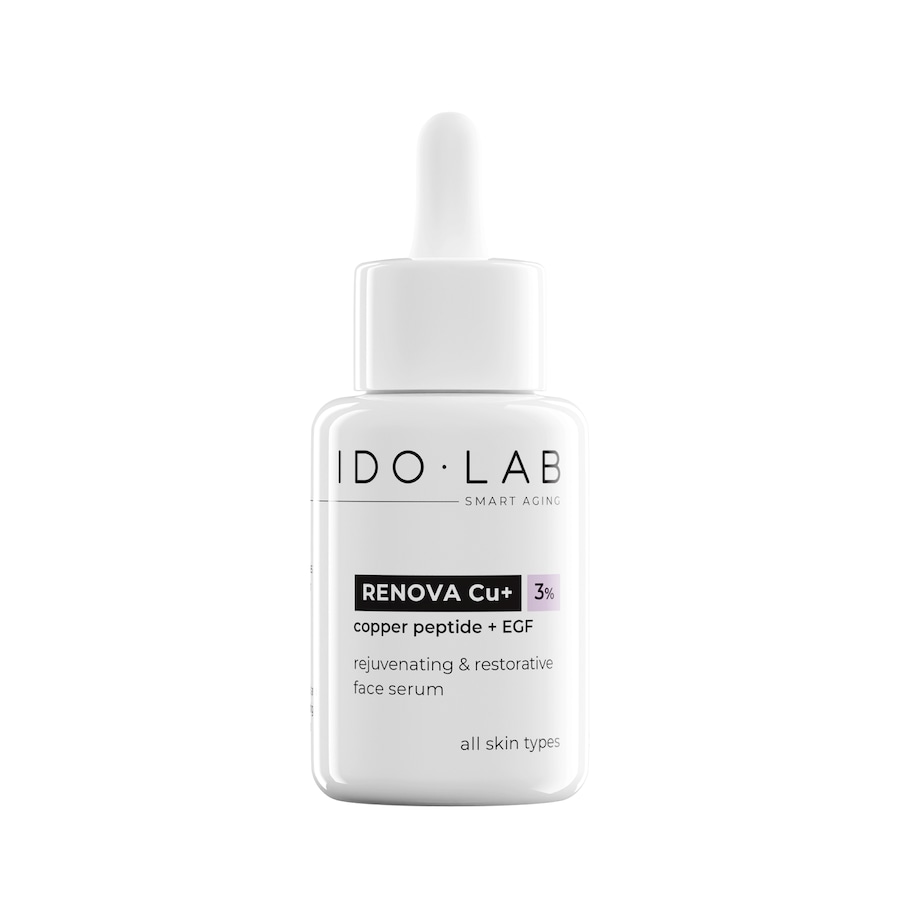Ido Lab RENOVA Cu+ Odmładzające serum z peptydem miedziowym Serum nawilżające 30 ml