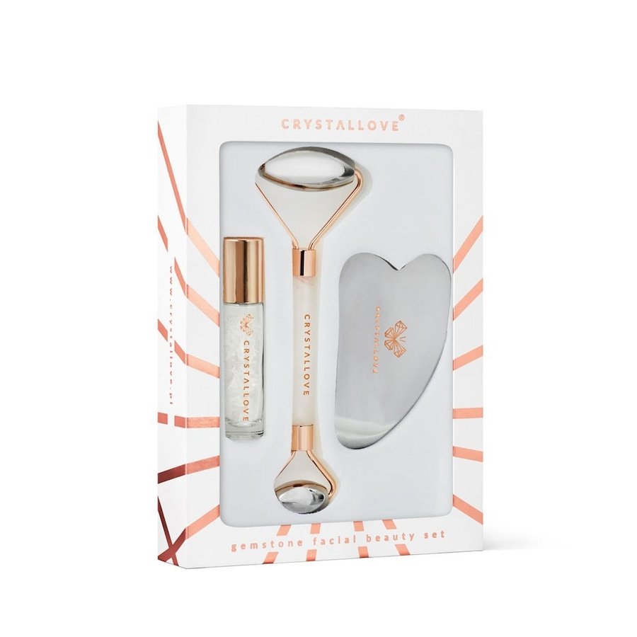 Crystallove Gua sha Zestawy do pielęgnacji twarzy 1 ct