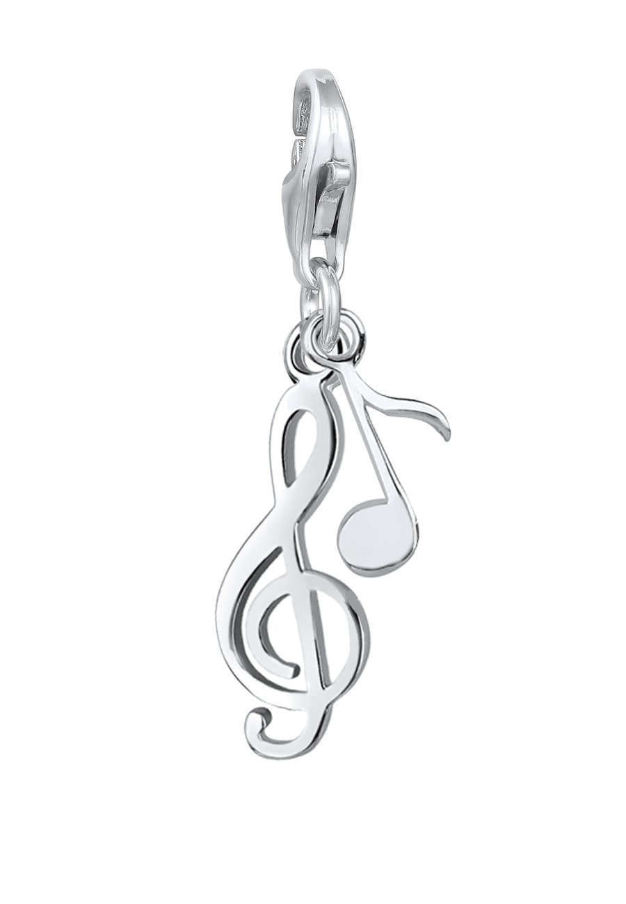 Elli Damski wisiorek klucz wiolinowy ze srebra próby 925 Sterling Silver Wisiorki 1 ct