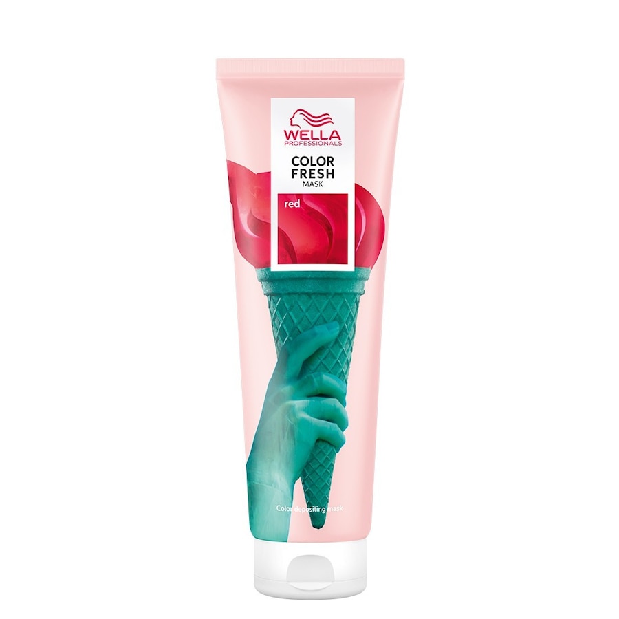 Wella Wella Professionals Color Fresh, koloryzująca maska do włosów golden gloss Maski do włosów 150 ml Bordowy